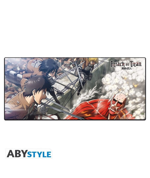 ALFOMBRILLA RATON XL ATTACK ON TITAN Eren vs Colossal Titan