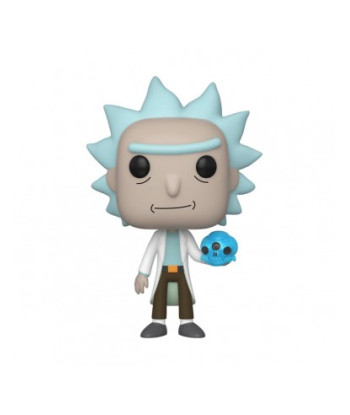 Figura Funko Pop Rick con Calavera de Cristal 692 - Rick & Morty