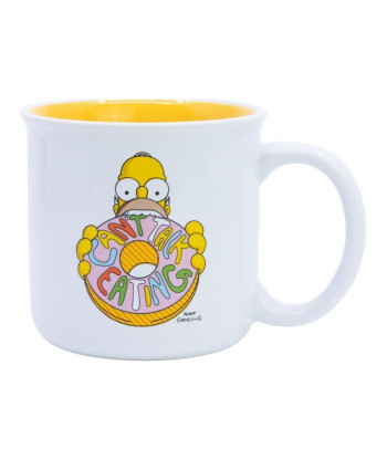 Taza desayuno de cerámica de 400 ml de los Simpsons - Homer