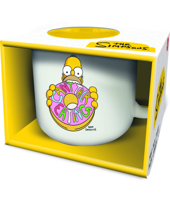 Taza desayuno de cerámica de 400 ml de los Simpsons - Homer