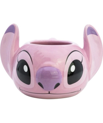 TAZA 3D CERAMICA ANGEL - LILO & STITCH 400ML