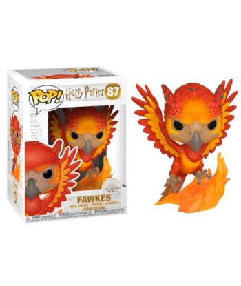Figura Funko Pop Fawkes 87 - Harry Potter - Edición Renacer de las Llamas