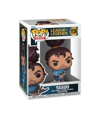 Figura Funko Pop Yasuo 1136 - League of Legends - La Espada Sin Honor