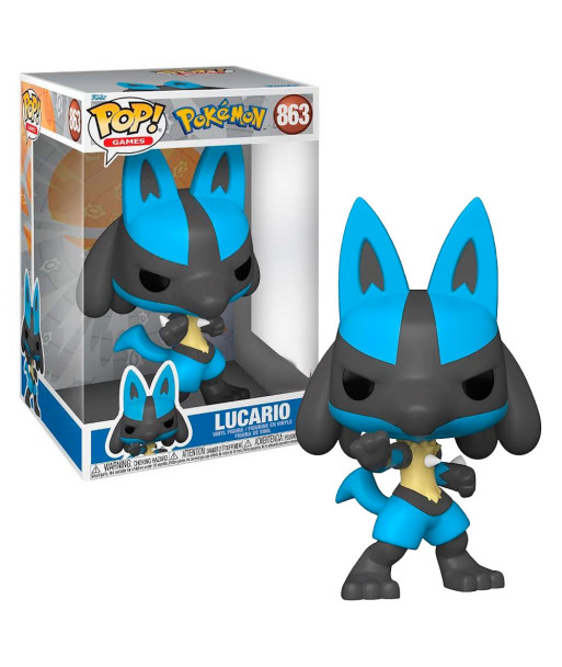 Funko POP! LUCARIO JUMBO (863) - POKEMON