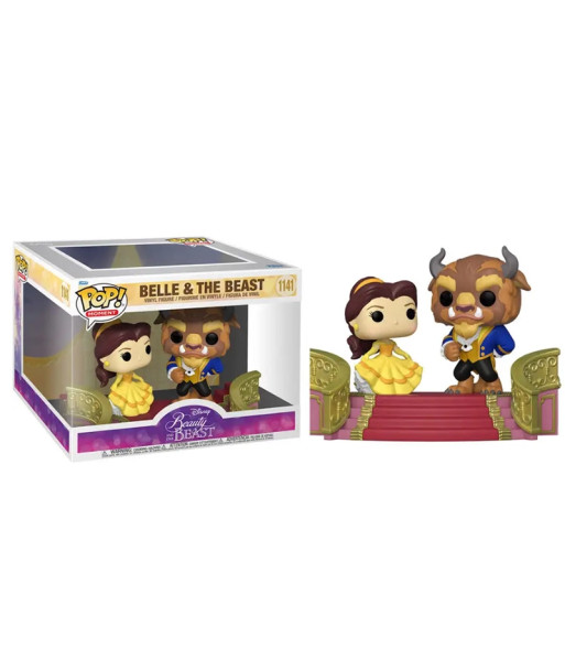 Figura Funko Pop Bella y Bestia 1141 - Disney La Bella y la Bestia - Pop! Moment Escena del Baile