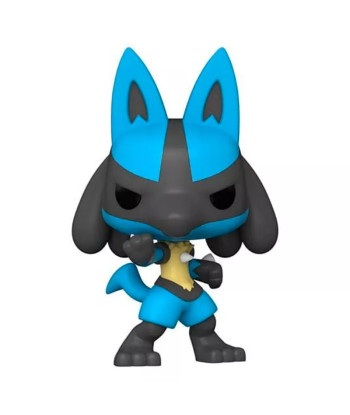 Figura Funko Pop Lucario 863 - Pokémon - El Maestro del Aura en Tamaño Jumbo