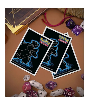 Fundas Standard APEX Deck Protector Sleeves Blastoise Neon Kanto Pokémon (105) - Ultra Pro