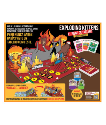 Exploding Kittens: El Juego de Tablero - Edición Super Fan