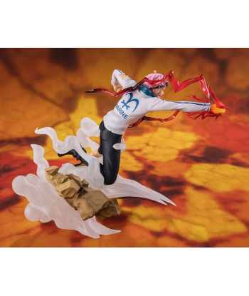 Figura Figuarts ZERO Koby "Honesty Impact" - One Piece - El Despertar del Héroe de la Marina 15cm