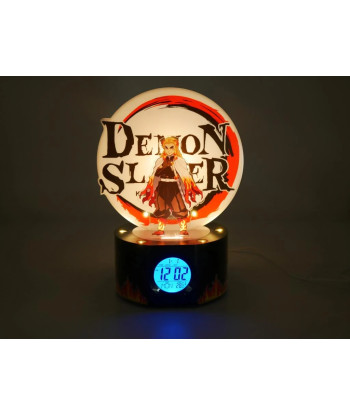 Despertador Demon Slayer: Kimetsu no Yaiba light alarm clock Rengoku 21 cm