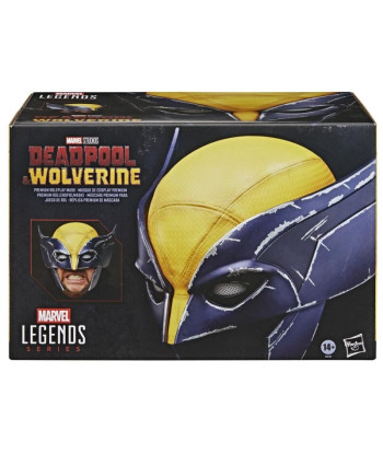Réplica Hasbro Casco Lobezno - Marvel Legends Series - Siente la Furia de X-Men Escala 1:1
