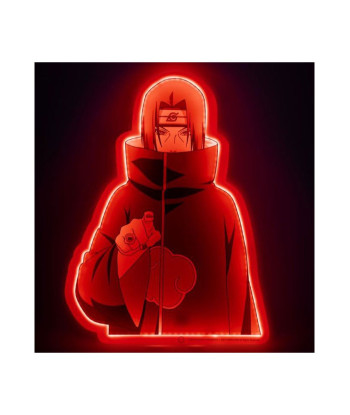 LÁMPARA NEÓN ITACHI NARUTO 40CM