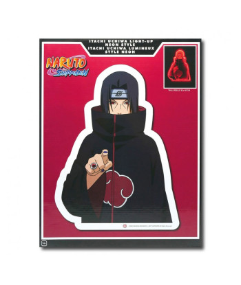 LÁMPARA NEÓN ITACHI NARUTO 40CM