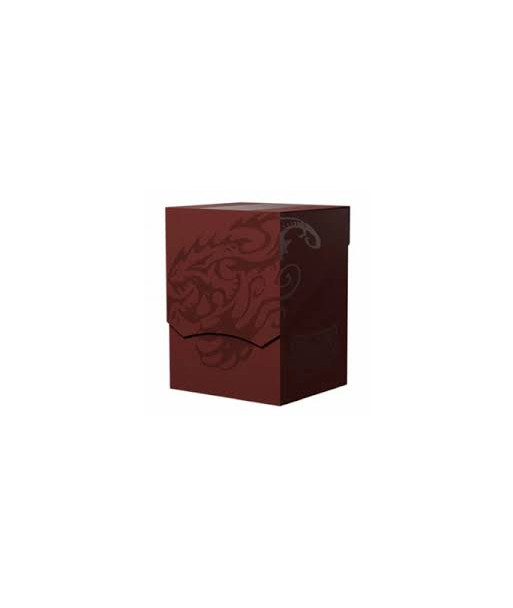 Caja de mazo Blood Red Rojo (100) - Dragon Shield