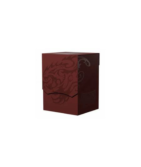 Caja de mazo Blood Red Rojo (100) - Dragon Shield