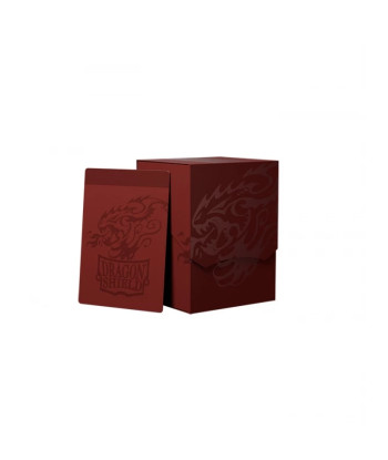Caja de mazo Blood Red Rojo (100) - Dragon Shield