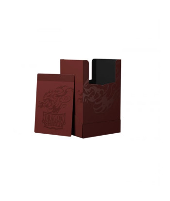 Caja de mazo Blood Red Rojo (100) - Dragon Shield