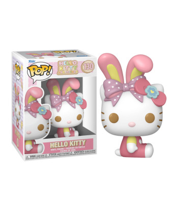 Figura Funko Pop Hello Kitty 130 - Hello Kitty and Friends - Encantadora Gatita con Disfraz de Conejo