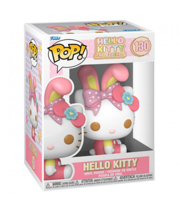 Figura Funko Pop Hello Kitty 130 - Hello Kitty and Friends - Encantadora Gatita con Disfraz de Conejo
