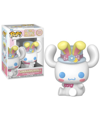 Figura Funko Pop Cinnamoroll 131 - Hello Kitty and Friends - Dulce Cachorrito con Sombrero de Copa