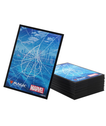 FUNDAS Magic the Gathering: Marvel Spider-Man Premium Art Sleeves (Island) (105) -
