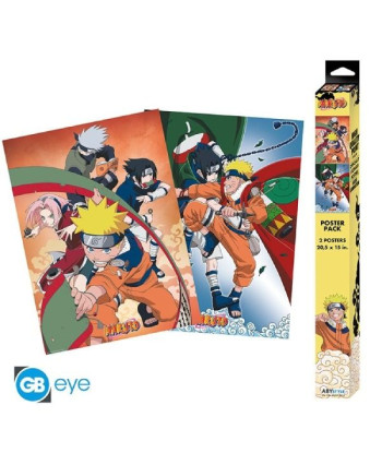 PÓSTER NARUTO - PACK DE 2