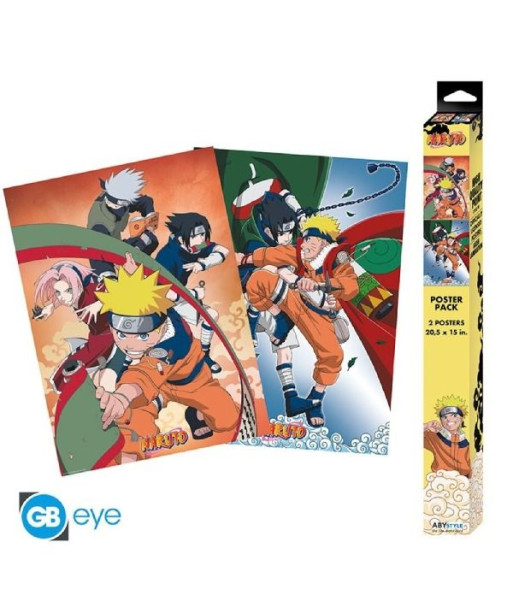 PÓSTER NARUTO - PACK DE 2