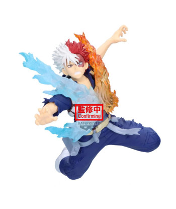 Figura Shoto Todoroki 15cm - My Hero Academia - El Poder Dual del Fuego y el Hielo