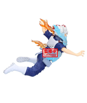 Figura Shoto Todoroki 15cm - My Hero Academia - El Poder Dual del Fuego y el Hielo