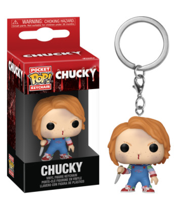 Llavero Pocket Pop Chucky - Chucky - El Muñeco Diabólico con Cuchillo
