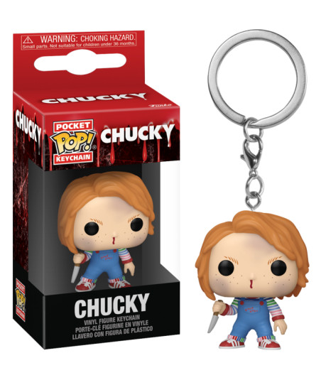 Llavero Pocket Pop Chucky - Chucky - El Muñeco Diabólico con Cuchillo