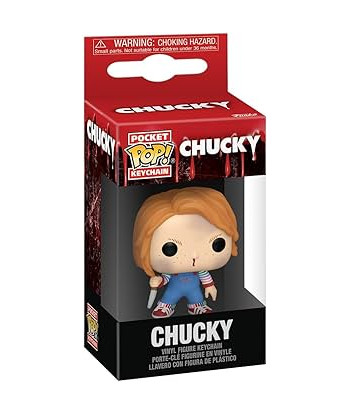 Llavero Pocket Pop Chucky - Chucky - El Muñeco Diabólico con Cuchillo