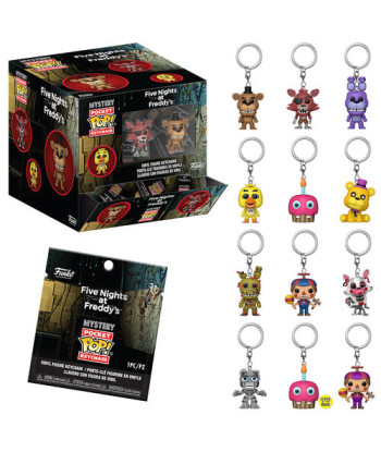 Llavero Pocket Pop Mystery - Five Nights at Freddy's - ¡Descubre tu Animatrónico Sorpresa!