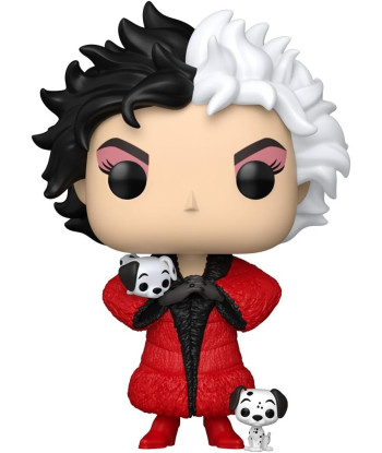 Figura Funko Pop Cruella de Vil (1996) 1662 - Disney 101 Dálmatas - La Villana más Elegante y Temida