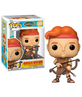 Figura Funko Pop Hércules con Arco 1666 - Disney Hércules - El Héroe en Entrenamiento