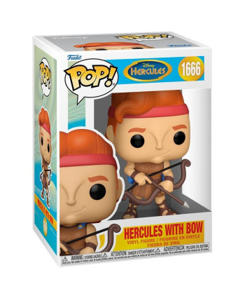 Figura Funko Pop Hércules con Arco 1666 - Disney Hércules - El Héroe en Entrenamiento