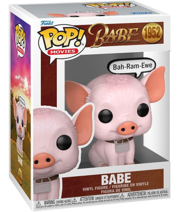 Figura Funko Pop Babe 1952 - Babe, el Cerdito Valiente - El Pastor más Tierno de la Granja