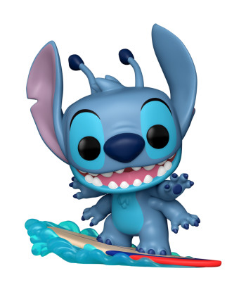 Figura Funko Pop Stitch on Surfboard 1594 - Disney Lilo y Stitch - 2025 Summer Convention Limited Edition