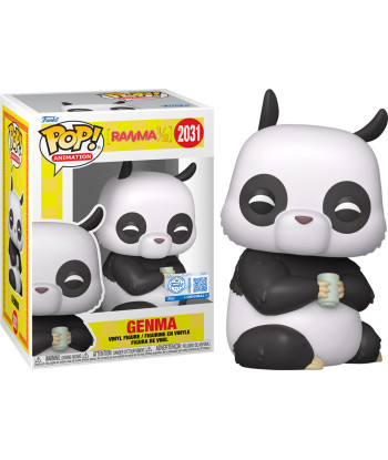 Figura Funko Pop Genma 2031 - Ranma 1/2 - El Panda Amante del Té Edición Especial