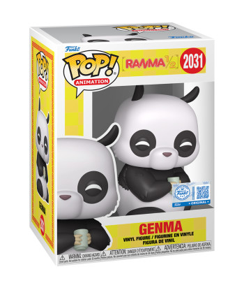 Figura Funko Pop Genma 2031 - Ranma 1/2 - El Panda Amante del Té Edición Especial