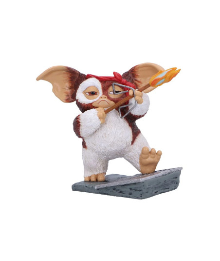 Figura Nemesis Now Gizmo Ready Aim Fire - Gremlins - El Mogwai Guerrero de Resina 12cm