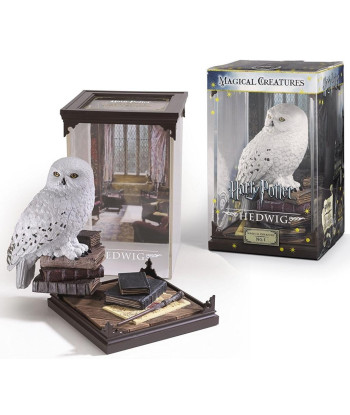Figura Noble Collection Hedwig - Harry Potter Magical Creatures - La Lechuza Blanca de Hogwarts 18cm