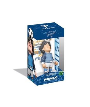 Figura Minix Diego Maradona - Argentina Football Legend - El Pelusa con la Albiceleste 12cm