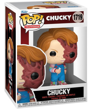 Figura Funko Pop Chucky 1719 - Chucky - El Poseído con Rostro Desfigurado
