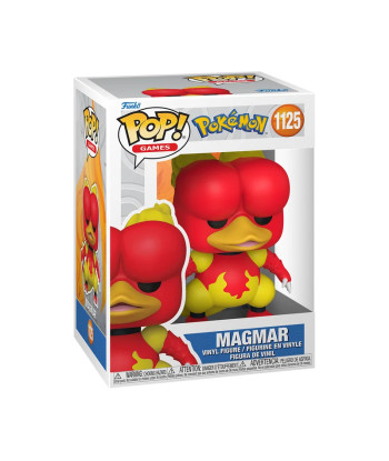 Figura Funko Pop Magmar 1125 - Pokémon - El Poderoso Pokémon Escupifuego de Kanto