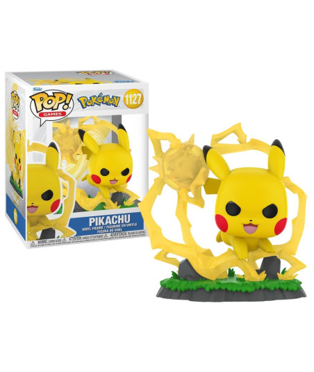 Figura Funko Pop Pikachu 1127 - Pokémon - El Ataque Impactrueno más Poderoso