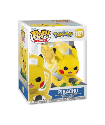 Figura Funko Pop Pikachu 1127 - Pokémon - El Ataque Impactrueno más Poderoso
