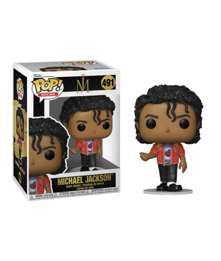 Figura Funko Pop Michael Jackson 491 - MJ - El Rey del Pop en Beat It