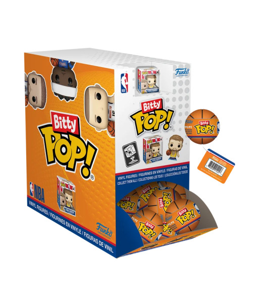 Figura Funko Bitty Pop NBA Balón Sorpresa - NBA - Las Estrellas de la Pista en Miniatura