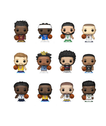 Figura Funko Bitty Pop NBA Balón Sorpresa - NBA - Las Estrellas de la Pista en Miniatura